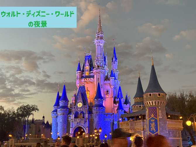 ウォルト・ディズニー・ワールドの夜景